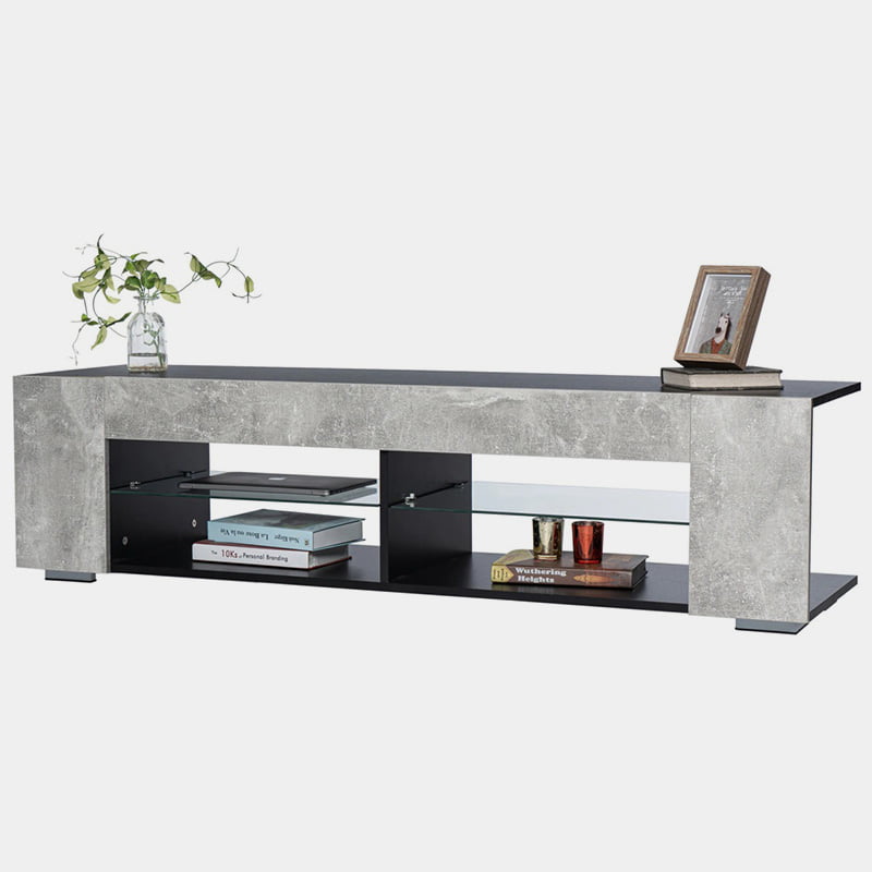 TVBOK LED Bookshelves TV Stand 12