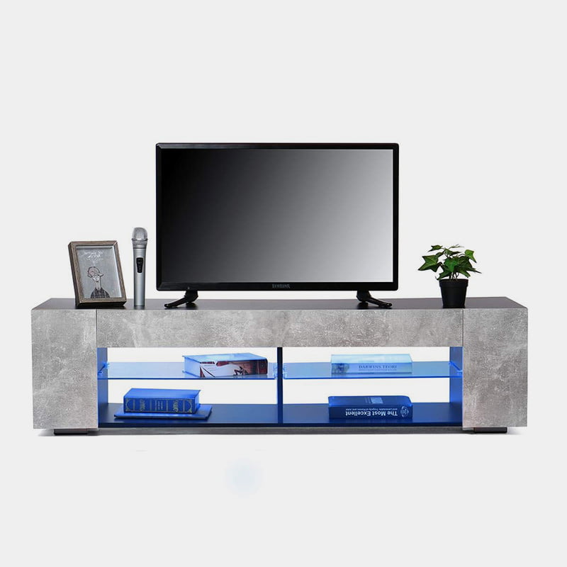 TVBOK LED Bookshelves TV Stand 13