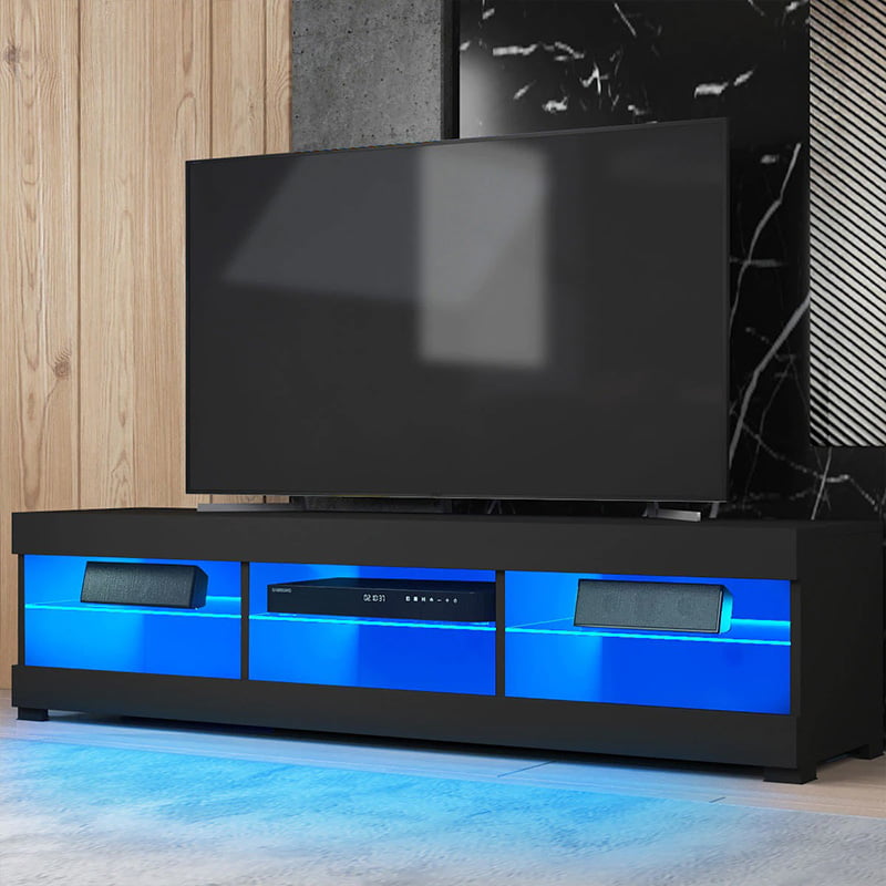 TVBOK LED Bookshelves TV Stand 17